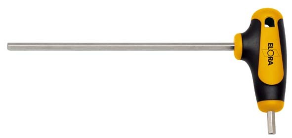 Sechskant-Schraubendreher mit T-Griff, ELORA-159W-4 mm