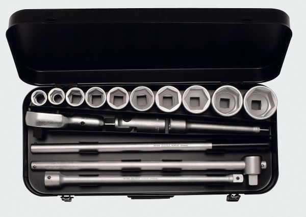 Steckschlüssel-satz 3/4", zwölfkant, 16-teilig 22-50 mm, ELORA-770-S10 KM