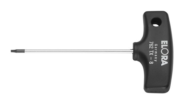 TORX®-Winkelschraubendreher mit Quergriff, ELORA-762TX-40 mm