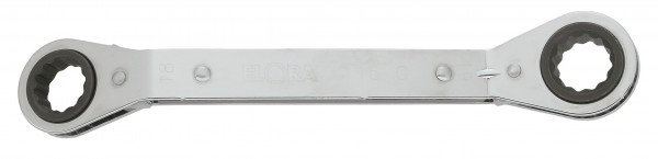 Ratschenringschlüssel, abgebogen, ELORA-115G-14x15 mm