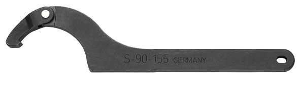 Gelenk-Hakenschlüssel mit Nase, 155-230 mm ELORA-890-VG 155-230