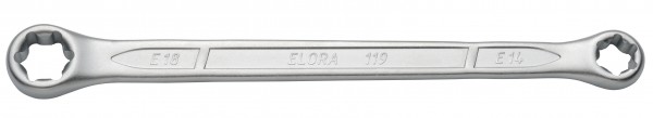Doppelringschlüssel für Außen-TORX®-Schrauben, ELORA-119TXE-14x18 mm