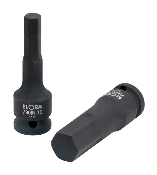 Kraftschraubendreher-Einsatz 1/2", Innen-Sechskant, ELORA-790IN-6mm