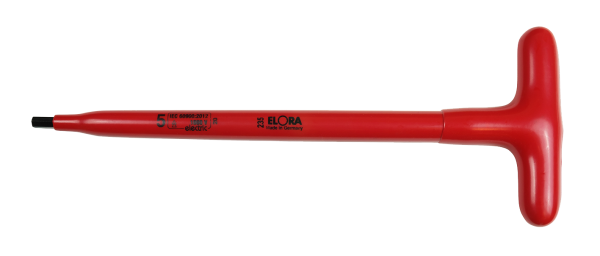 VDE-Quergriffschraubendreher für Innensechskantschrauben, ELORA-956-L6