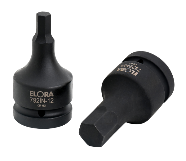 Kraft-Schraubendreher-Einsatz 1", Innen-Sechskant, ELORA-792IN-32 mm