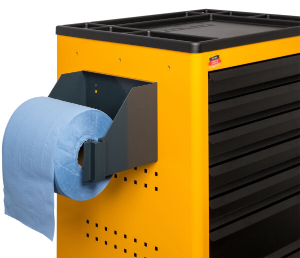 Papierrollenhalter für Werkzeugwagen Super Caddy und ToolJet, ELORA-1220-PH