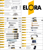 Werkzeugsortiment 89-teilig, ELORA-WS-2M