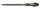 Dreikant-Feile, 1/2-Schlicht Hieb 2, ELORA-207-2x150
