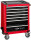 Werkzeugwagen Buddy, rot, leer, ELORA-1210-L7R