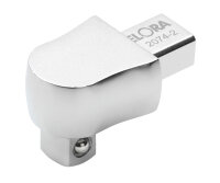 Einsteck-Vierkant, feststehend 1/4", 9x12 mm, ELORA-2074-1
