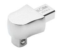 Einsteck-Vierkant, feststehend 1/4", 9x12 mm, ELORA-2074-1
