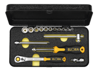 Steckschlüssel-Satz 1/4", 16-teilig 4-13 mm,...
