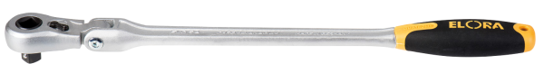 Hebelumschaltknarre mit Gelenk 1/2", extra lang, ELORA-770-L115G