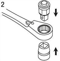 Adapter 1/2" für Ratschenringschlüssel, ELORA-118-4