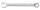 Ringmaulschlüssel DIN 3113, Form B, ELORA-205W-9/16" WW
