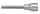 Schraubendreher-Einsatz 1/2" lang, Innen-Sechskant, ELORA-3210-INL 17x100