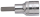 Schraubendreher-Einsatz 1/2", Innen-Sechskant, ELORA-3210-INA 1/4"