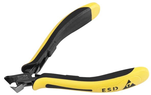 Elektronik Schrägschneider ESD mit feiner Wate, ELORA-4580-F E 2K
