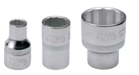 Steckschlüssel-Einsatz 1/2", Zwölfkant, ELORA-770-LM 22 mm