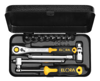 Steckschlüssel-Satz 1/4", TORX®, 14-teilig TX 8-40, ELORA-1430-TXU