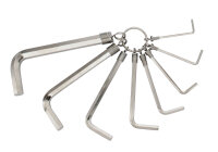 Winkelschraubendreher-Satz am Ring, 7-teilig 1,5-6 mm,...