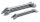 Doppelmaulschlüssel-Satz DIN 3110, 12-teilig 1/4"-1.1/4" AF, ELORA-100S 12AF