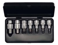 Steckschlüssel-Satz 1/2", Innen-Sechskant, 7-teilig 3/16"-3/4" AF, ELORA-770-INA