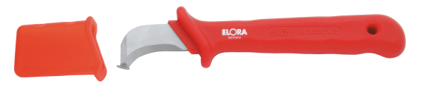 VDE-Kabelmesser, mit stumpfen Klingenende, ELORA-977A