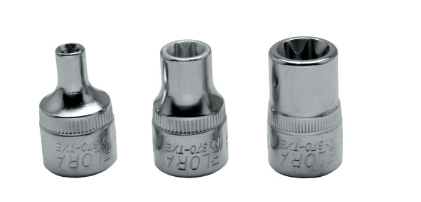 Steckschlüssel-Einsatz 3/8", Aussen-TORX®, ELORA-870-TXE 10