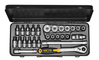 Steckschlüssel-Satz 1/2", 6-kant+in+TORX®,...