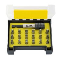 Bit-Box, 19-teilig, "Rostfrei", ELORA-3452 ST