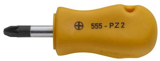 Schraubendreher, kurze Form, Supa-Pozidriv, ELORA-554-PZ 1
