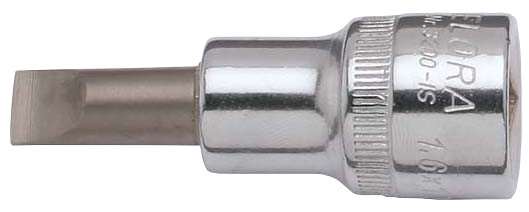 Schraubendreher-Einsatz 1/2", Schlitz, ELORA-3200-IS 2,5x14