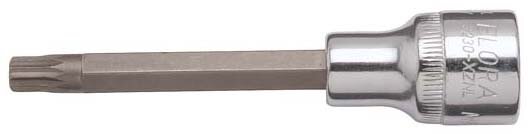 Schraubendreher-Einsatz 1/2" lang, B&S-XZN, ELORA-3230-XZNL 10x140