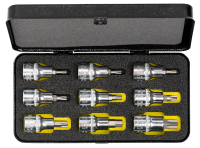 Steckschlüssel-Satz 1/2", TORX®, 9-teilig...