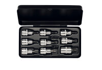 Steckschlüssel-Satz 1/2", TORX®, 9-teilig...