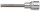 Schraubendreher-Einsatz 1/2" lang, Innen-Sechskant, ELORA-3210-INL 10x140