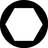 Kraftschraubereinsatz 1.1/2", 6-kant,...