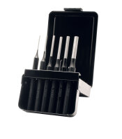 Splinttreiber-Satz in einer Metallkassette, 6-teilig,...