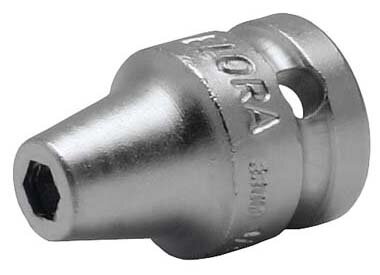 Verbindungsstück für Schraubendreherbits, ELORA-3300-1/4x1/4