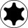 TORX®-Winkelschraubendreher mit Quergriff, ELORA-762TX-50 mm
