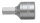 Schraubendreher-Einsatz 1", ELORA-780-IN 24 mm