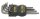 Kugelkopf-TORX®-Winkelschraubendreher-Satz, 8-teilig 9-40mm, ELORA-162S-TXKU
