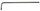 TORX®-Winkelschraubendreher, lang, ELORA-162LTX-27 mm