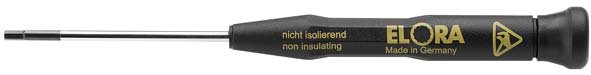 Elektronik Schraubendreher ESD, Innen-Sechskant, ELORA-625-1,3 ESD