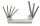 TORX®-Winkelschraubendreher-Satz, 8-teilig 9-40 mm, ELORA-162S-KTTX