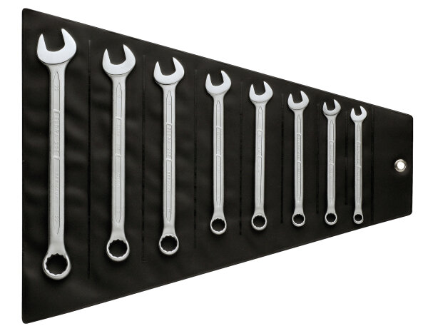 Ringmaulschlüssel-Satz DIN 3113, Form B, 12-teilig 1/4"-7/8" AF, ELORA-205S 12AFSB