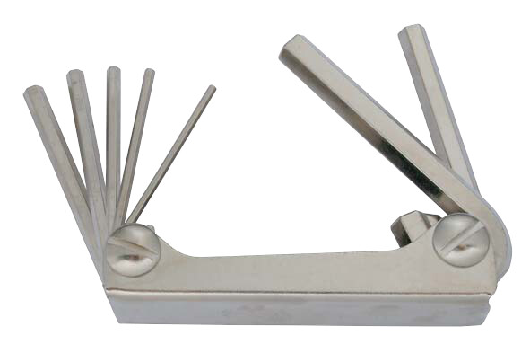 Winkelschraubendreher-Satz, 6-teilig 1/8-5/16 AF, im Handklapphalter, ELORA-159SK-6