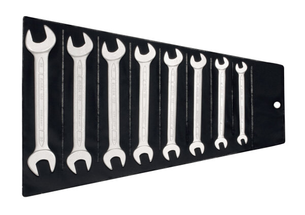 Doppelmaulschlüssel-Satz DIN 3110, 6-teilig 1/4"-7/8" AF, ELORA-100S 6AFSB