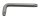 TORX®-Winkelschraubendreher, kurz, ELORA-162TX-40 mm